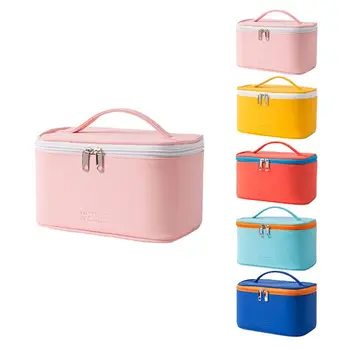 

Multifunctional Cosmetic Bag Makeup Case Pouch Toiletry Travel Zip Wash Organize LX9F