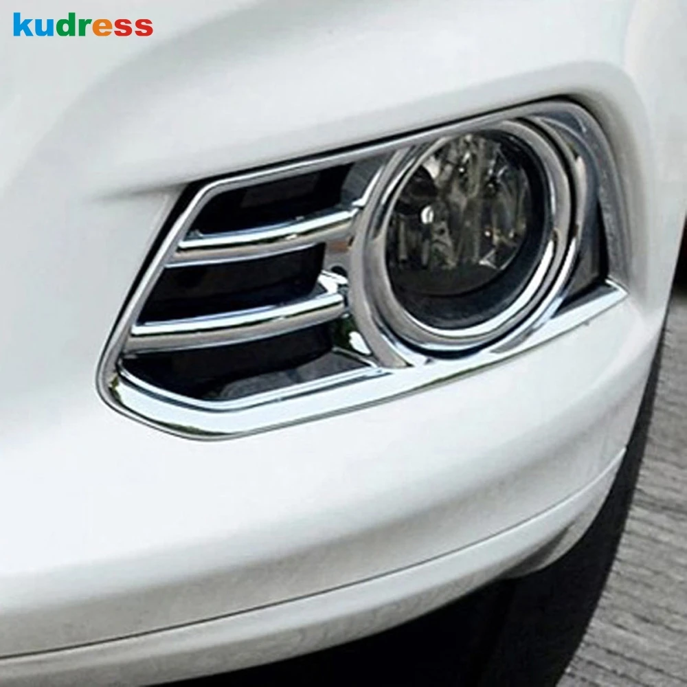 Для Ford Fusion Contour 2013 2014 ABS Хром Передняя противотуманная фара крышка Foglights рамка