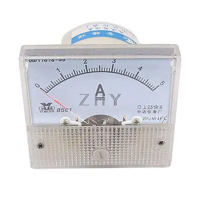 

Analog DC 0-5A Current Measuring Panel Amperemeter