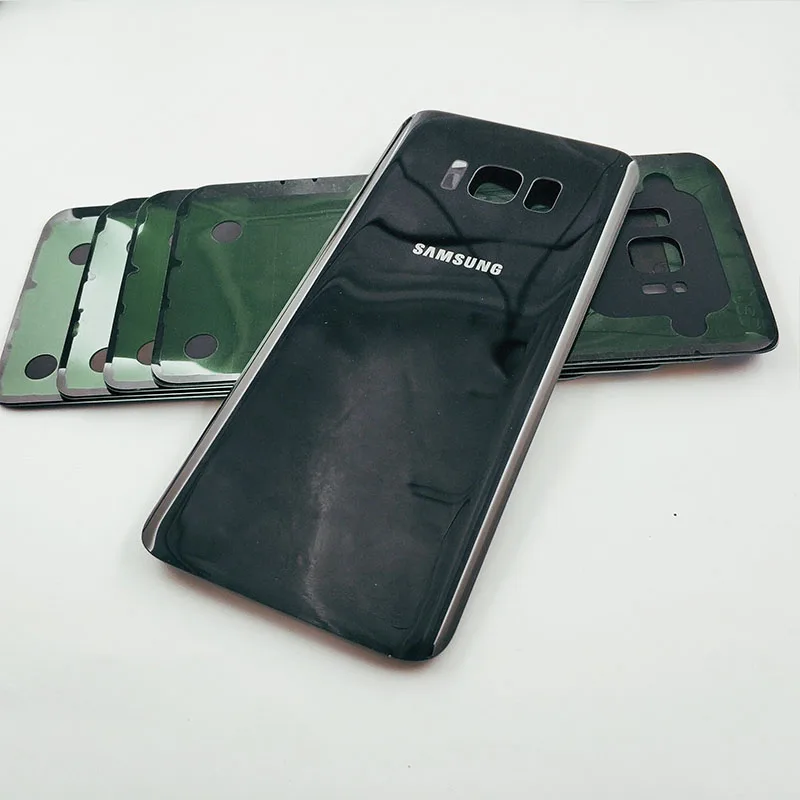 Задняя крышка аккумуляторного отсека для SAMSUNG Galaxy S8 G950 задняя Samsung G950FD Plus + G955 из