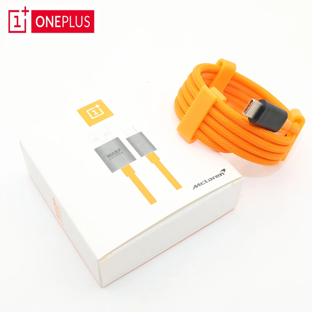 Кабель OnePlus 6 t, кабель Oneplus 7 7t pro 6 5t 5 3t 3 Dash Warp, зарядное устройство USB, подлинный нейлоновый кабель mlaren для быстрой зарядки типа c