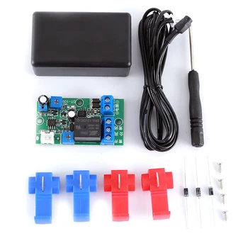 

DC 12V Light Control Delay Relay Module Automatic Delay Switch 35s Adjustable With 35mA with Waterproof Box