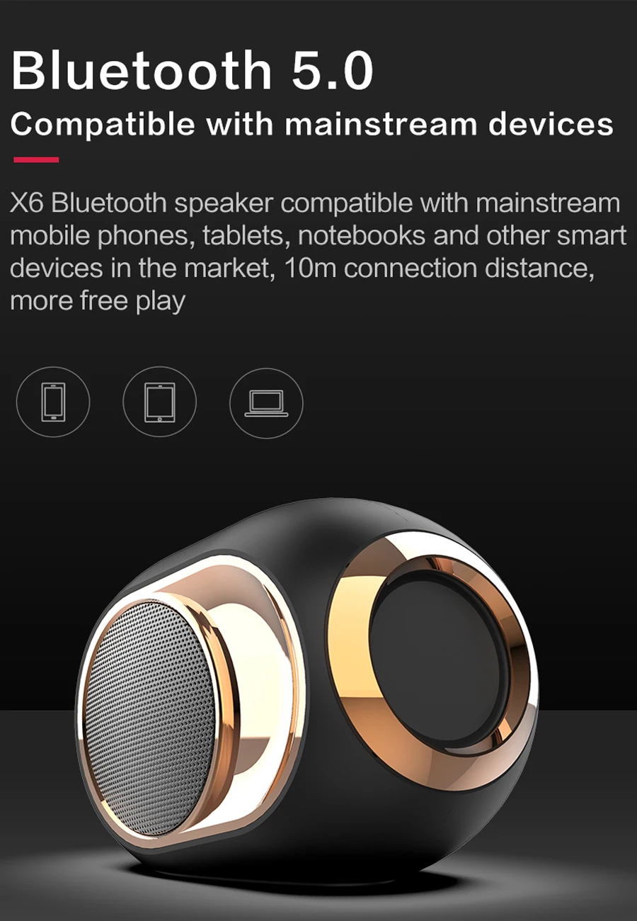 Открытый Портативный 5,0 Bluetooth мини-динамик с fm-радио водонепроницаемый сабвуфер беспроводной Loundpeakers TWS динамик s поддержка TFCard