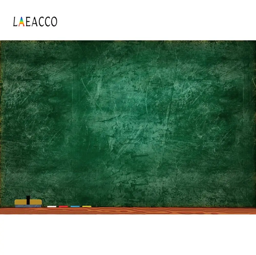Фотофон Laeacco для фотостудии черная доска стена школа ребенок день рождения