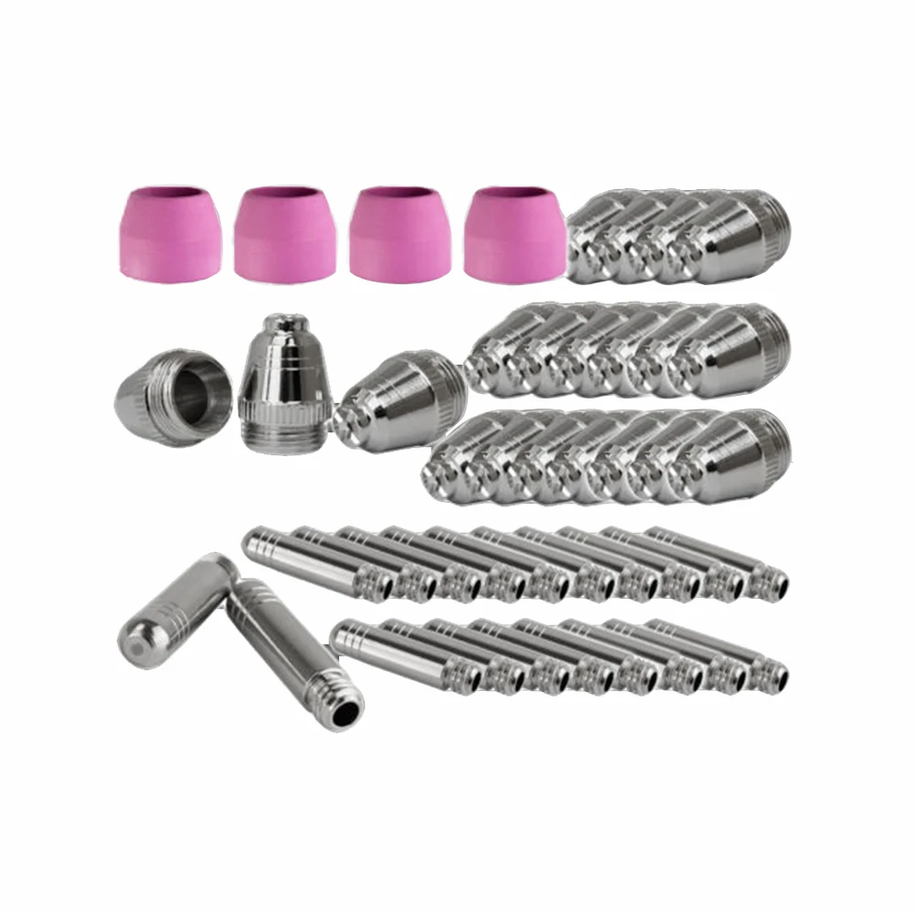 

Tools Welding Tool 44Pcs Wearing Parts Set for Plasma Cutting Torch AG-60/SG55 Welding Accessories Practical and Accurate