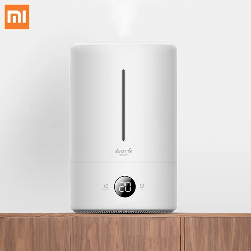 Online Xiaomi 5L Luftbefeuchter Große Aromatherapie Maschine Ultraschall Zerstäubung Luftbefeuchter Büro Haushalt 35DB Stumm Luftbefeuchter
