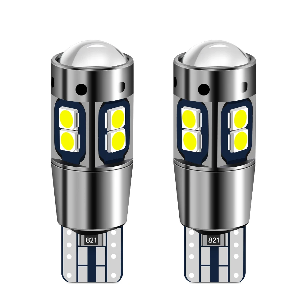 2PCS T10 W5W LED Bulbs Car Interior Light Parking Lamp for OPEL Corsa