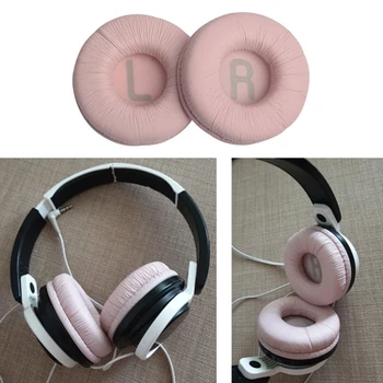 

1 Pair Replacement foam Ear Pads pillow Cushion Cover for Tune600 T500BT T450 T450BT JR300BT Headphone Headset 70mm EarPads