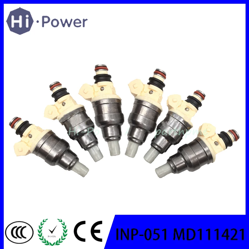 INP-051 MD111421 B210H топливный инжектор для MITSUBISHI ECLIPSE GALANT мощный максимальный MIRAGE MONTERO