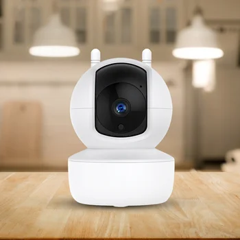 

wifi indoor security camera 1080p good qulity night vision and motion detection 2MP ptz auto tracking mini wifi camera