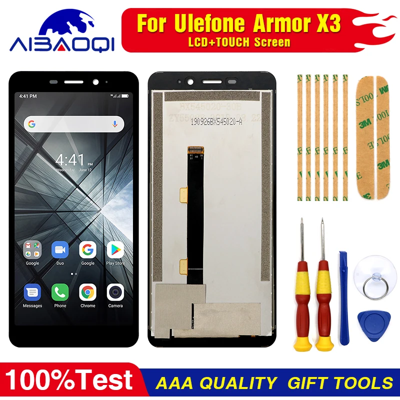 ЖК дисплей для Ulefone Armor X3 X5 оригинальный сенсорный экран сменные детали