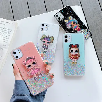 

lol surprise dollsDIY net red quicksand LOL surprise girl jewelry suitable for mobile phone case notebook bag accessories