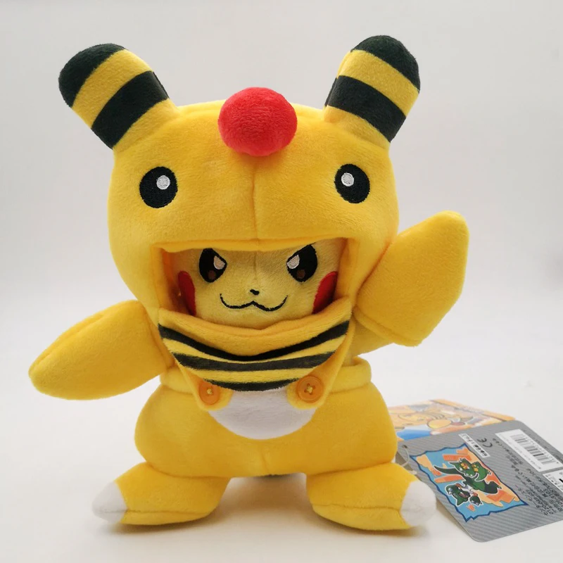 Takara Tomy подвеска с покемоном игрушка Подарки кукла плюшевый Пикачу Косплей Сращивание Карманный Монстр плюшевый