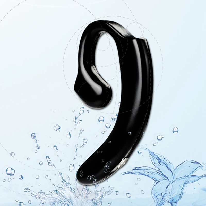 AM05 Bone Conduction Wireless Bluetooth Business Headphones Sport Stereo Earpiece with Sweatproof Noise Reduction Headsets