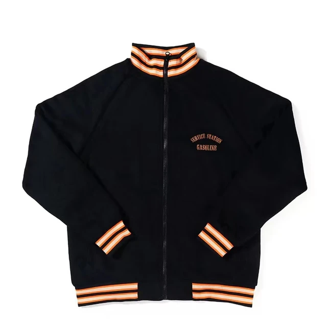 Cavalry Twill Varsity Jacket Black - Mens Clothing from