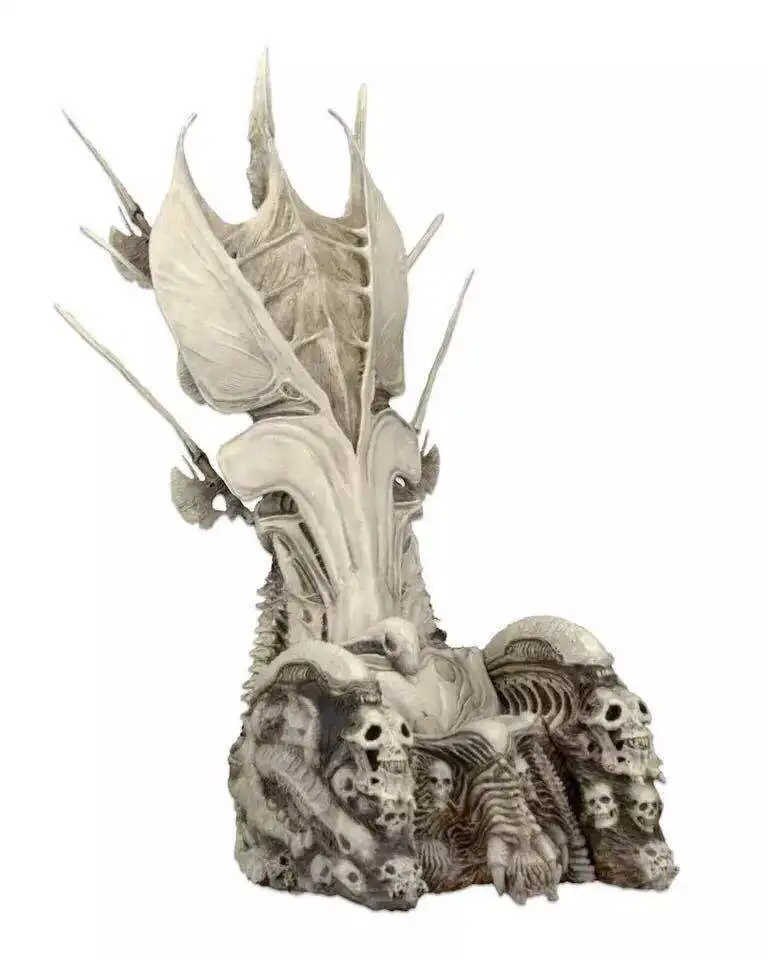 NECA Хищник трон череп специальный Форма трон 7-дюймовый универсальный ростовой 14-дюймовый сцена модель Гараж Комплект