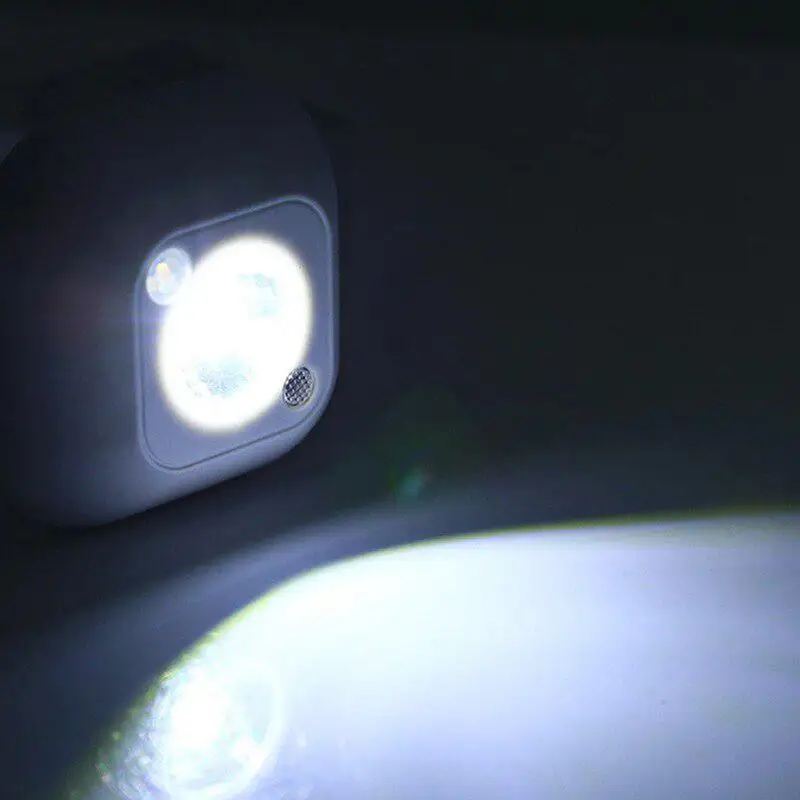 СВЕТОДИОДНЫЙ Светильник-ночник с инфракрасным датчиком движения, светильник для настенного светильника, шкафа, лестницы, беспроводной мини-светильник