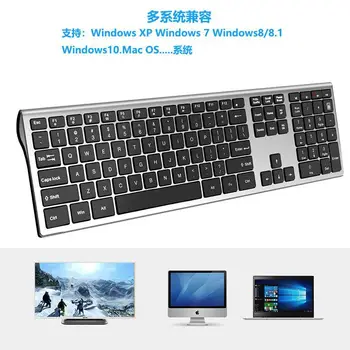 

New Style Wireless Keyboard 2.4G Wireless Keyboard Desktop Laptop Computer Office Universal Wireless Keyboard