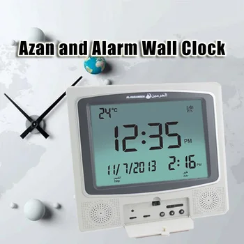 

Digital Alarm Clock Talking Clock 3 Alarms Intelligent Optional Weekday Alarm Noctilucent And Snooze Function Month Date