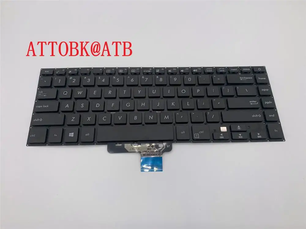 Новая английская клавиатура для ноутбука ASUS VivoBook 15 X510UA X510UQ F510UA S510 X510 S510UQ F510UQ S510UA |