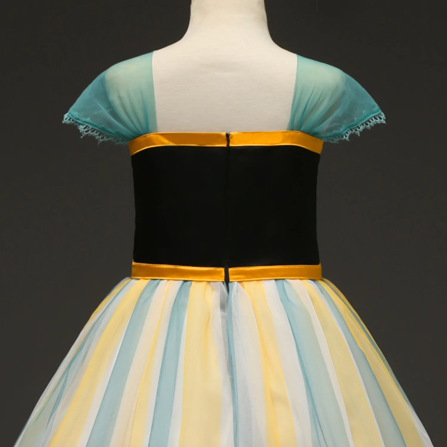 Принцесса платье Анны Эльзы на Хэллоуин для девочек; Детский костюм для косплея вечерние платья