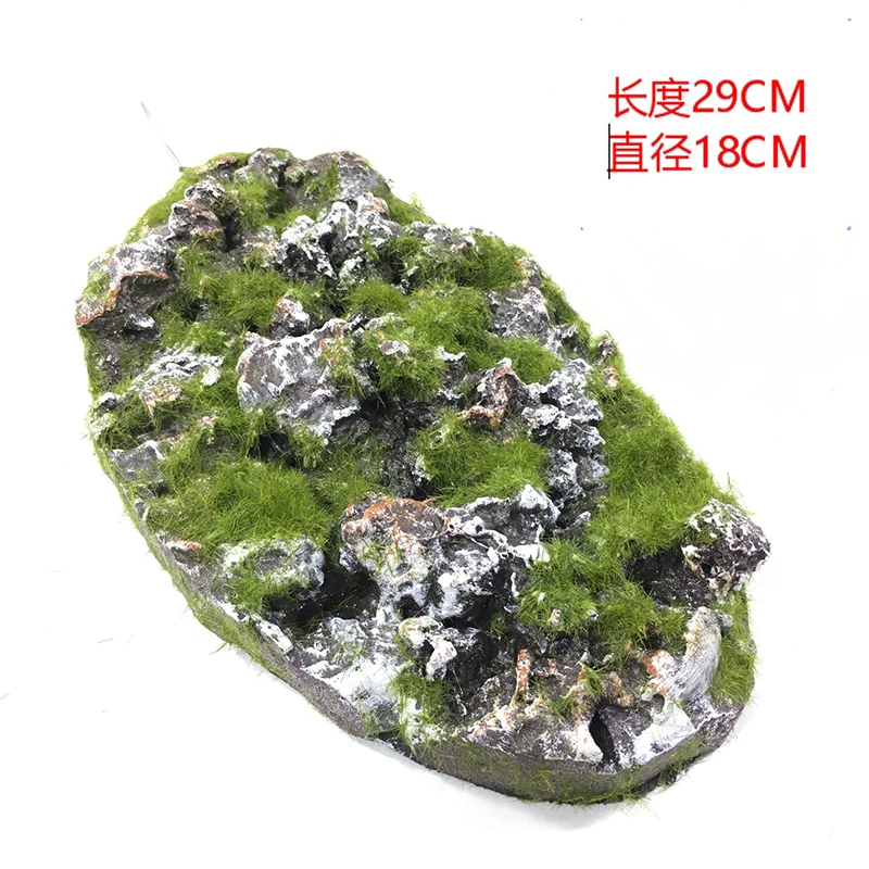 small oval B Искусственная Ландшафтная трава настенное крепление мох Каменная Рама поддельные растения газонный мох фон Отель Ресторан внутренний Декор - Цвет: small oval B