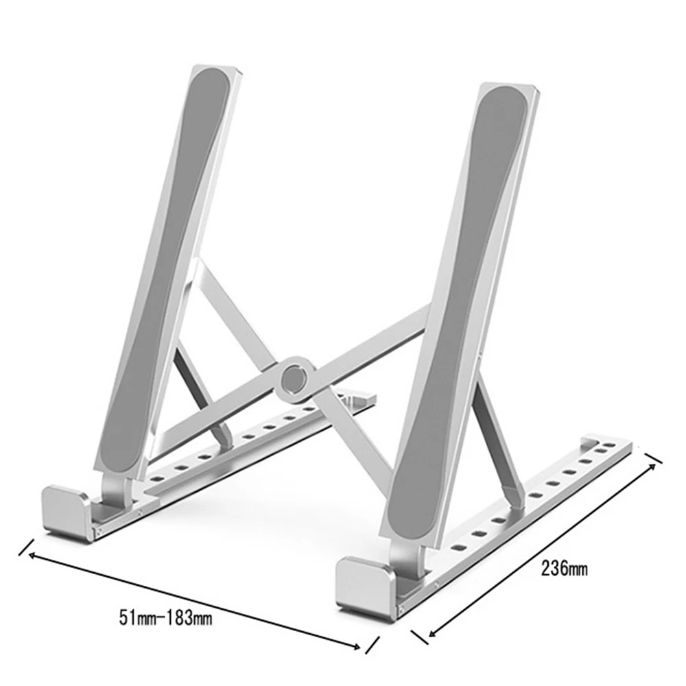 Laptop Mounts,Adjustable Portable Laptop Holder Desk for MacBook Pro Air Lenovo HP ASUS Dell More 10-15.6 inches Laptop tablets