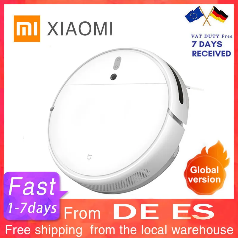 Робот-пылесос Xiaomi Mijia 1C 2500 па беспроводной с Wi-Fi | Электроника