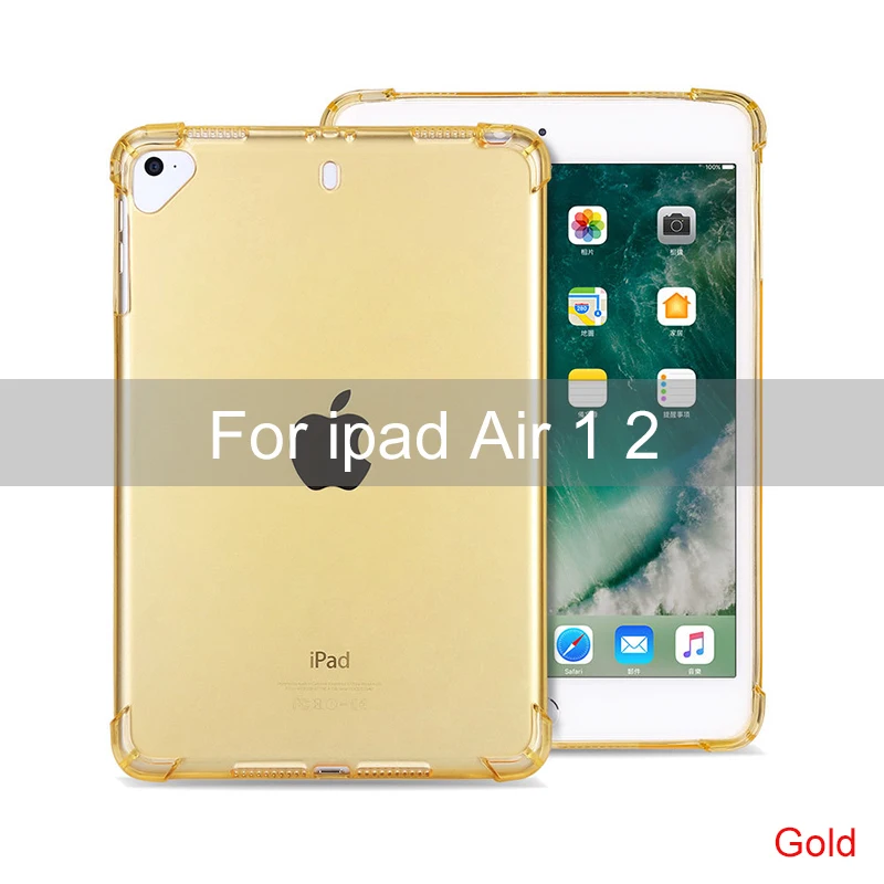 For ipad air 1 2 Essidi, мягкий чехол для ipad Air 3 2 1, противоударный защитный чехол для планшета, чехол для ipad Air 3 10,5 дюймов - Цвет: For ipad air 1 2
