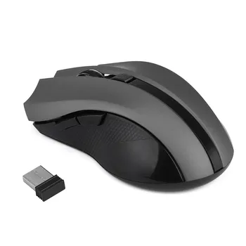 

Fashion Cordless Wireless 2.4GHz Optical Mouse Mice for Laptop PC Computer and USB Receiver myszka bezprzewodowa#30