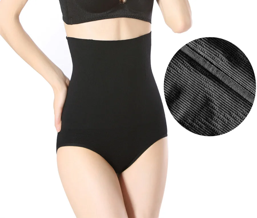 Black Pant Shaper Высокая талия трусы с эластичным поясом Воздухопроницаемый корсет живот для похудения нижнее Белье формочек Для женщин Корректирующее белье корсет леди нижнее белье - Цвет: Black Pant Shaper