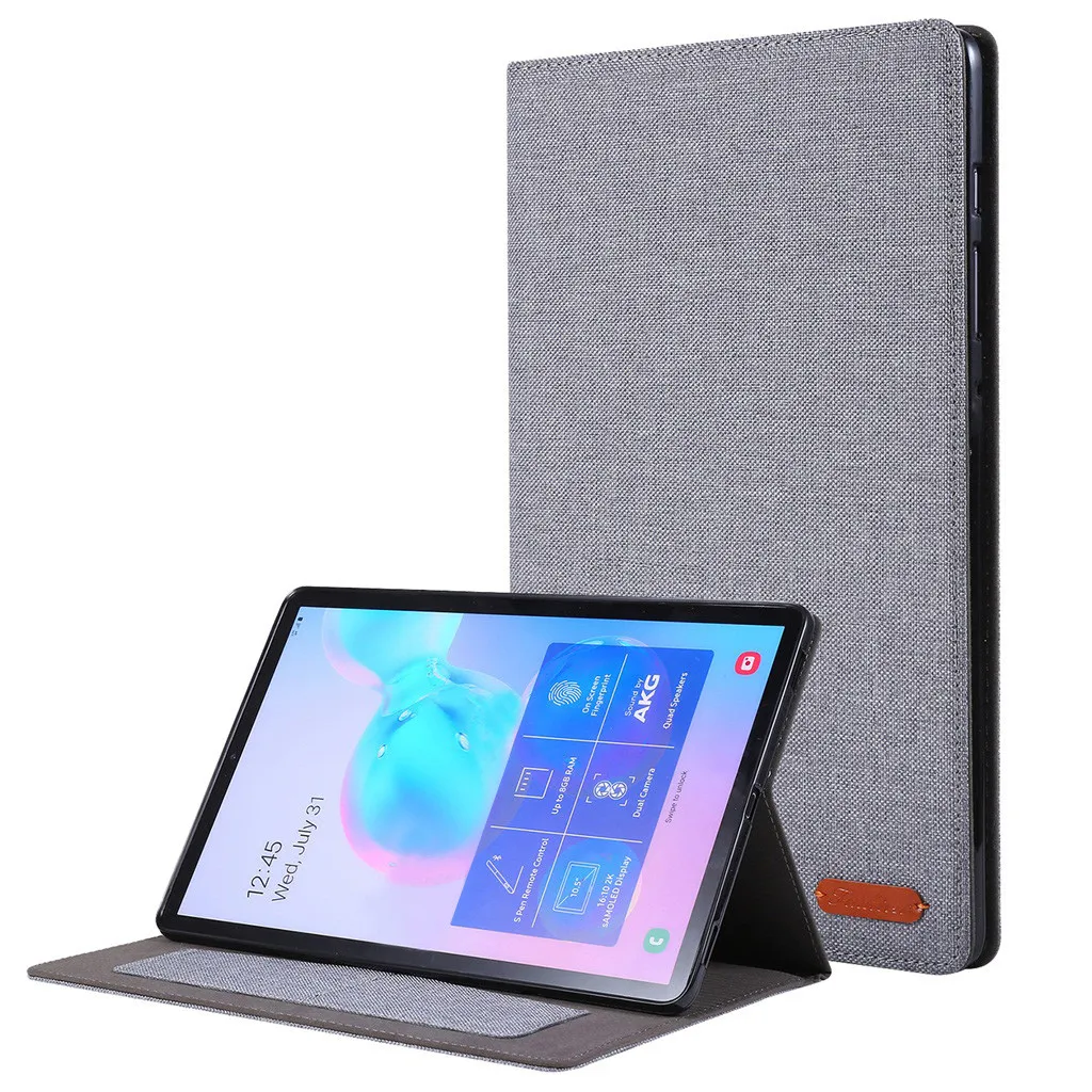Тонкий кожаный чехол-подставка для Samsung Galaxy Tab S6 10 5in T860 T865 # G35 | Компьютеры и офис