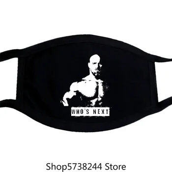 

Bill Goldberg Who'S Next Wrestling Shirt Black White Mask Men's Washable Reusable Mask