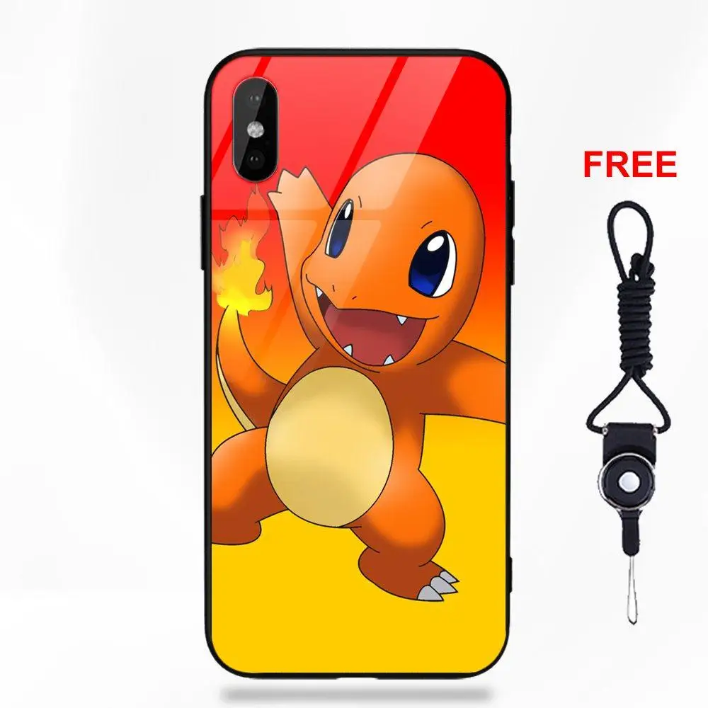 Милый аниме Pokeom Charmander для Redmi 5 Note 5A 6 для Galaxy S8 S9 Plus huawei Honor 7X P20 Lite mate 10 Pro