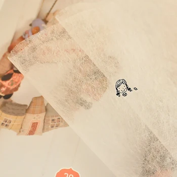 

5M/Lot Non-woven Fusible Interfacing Double Faced Adhesive Easy Iron On Sewing Fabric Entretela Adhesiva Patchwork Interlinings Batting