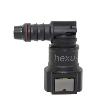 

L 9.89 ID8 Leak Off Pipe Connetor Oil Fuel Quick Connector Urea Pipe Tubing Hose Joiner Connector