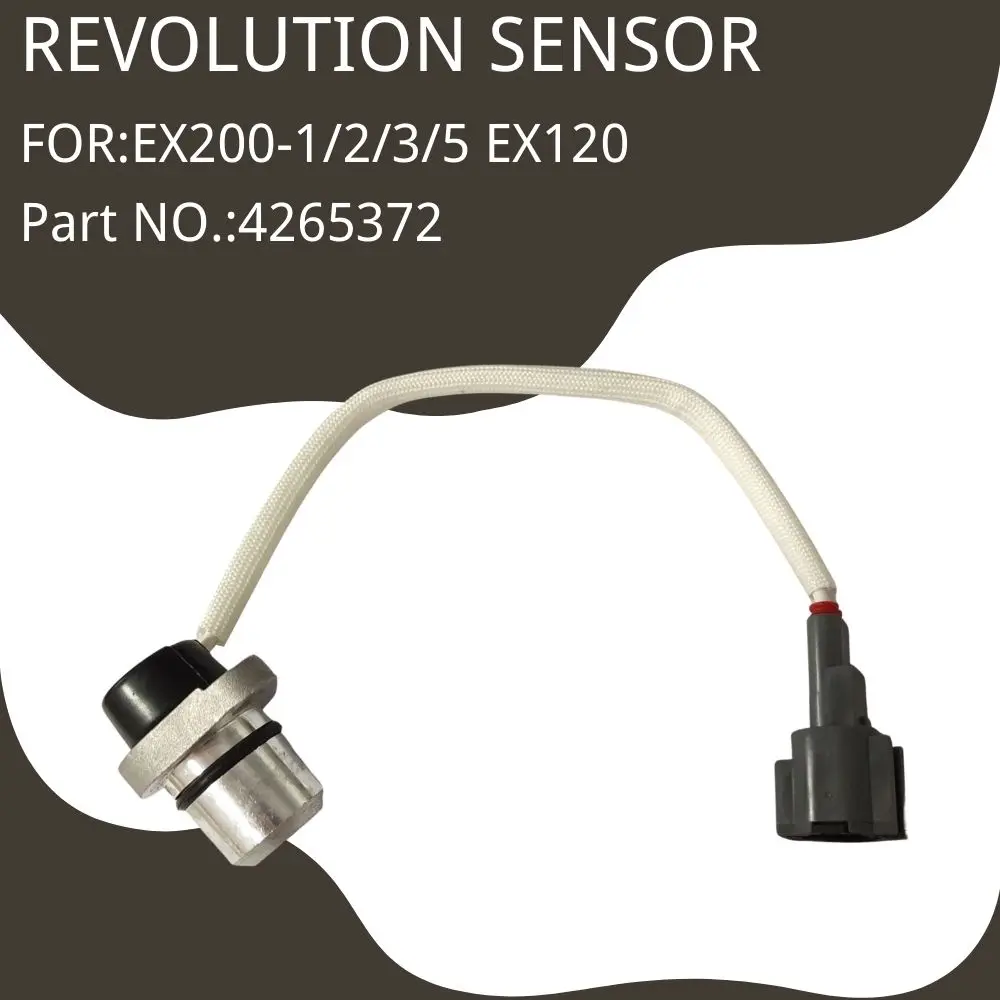 

4265372 Revolution Speed Sensor for HITACHI Excavator EX200-1/2/3/5 EX120 Engine Replacement Spare Parts