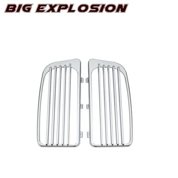 

Chrome radiator grille and screen for a pair of double refrigerated models for Harley 2014-2018