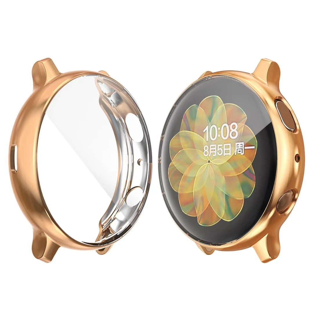 Защитный чехол для samsung galaxy watch active 2 44 мм 40 мм силиконовый защитный чехол на весь экран s чехол для galaxy watch Active