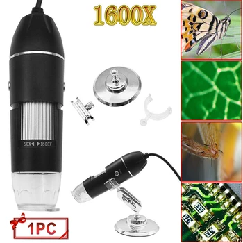 

USB Electronic Digital Microscope Magnification With Stand For Windows