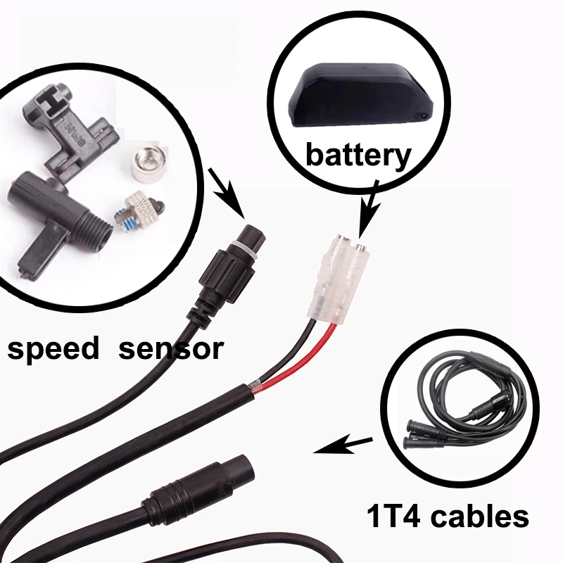 Сменный контроллер двигателя Bafang bbs01 bbs02 bbshd 8fun 250 Вт/350 Вт/500 Вт/750 Вт/1000 Вт комплект
