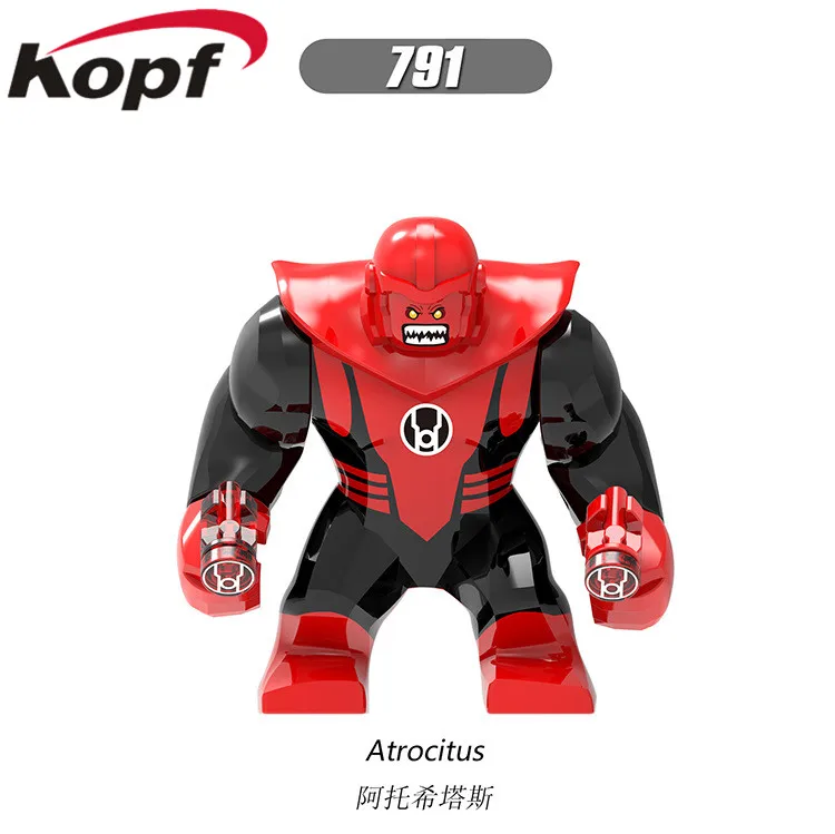 Строительные блоки Atrocitus ST Walker Черный Ручной Сапфир Lndigo Супер Герои кирпичи лучшая коллекция игрушки для детей X0183