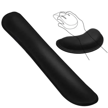 

Mechanical Keyboard Wrist Rest Pad Mouse Wrist Rest Pad Ergonomic Memory Foam Set Comfort Mouse Pad For Office Computer Laptop
