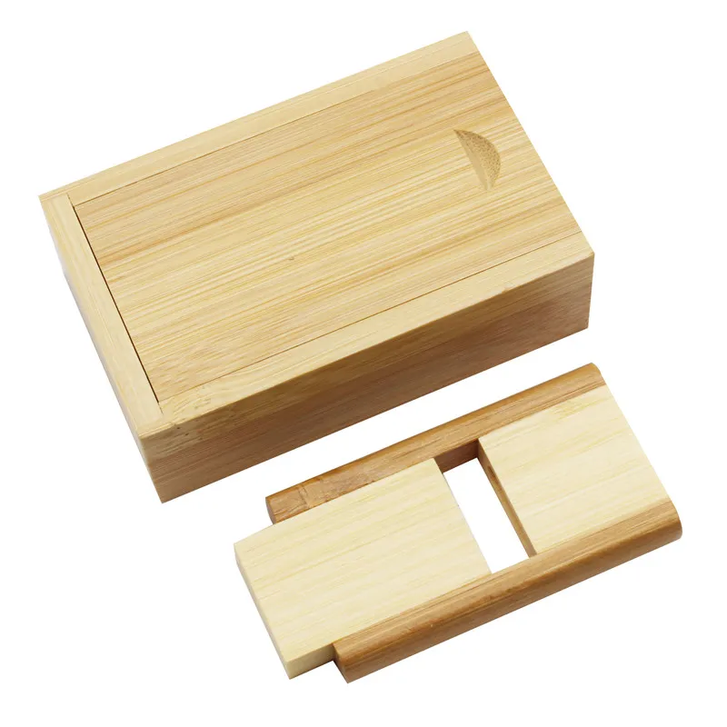 JASTER USB флеш-накопитель, креативный деревянный квадратный вращающийся USB 2,0, 4 ГБ, 8 ГБ, 16 ГБ, 32 ГБ, 64 ГБ, USB и деревянная коробка, более 10 шт., бесплатный логотип - Цвет: C usb box