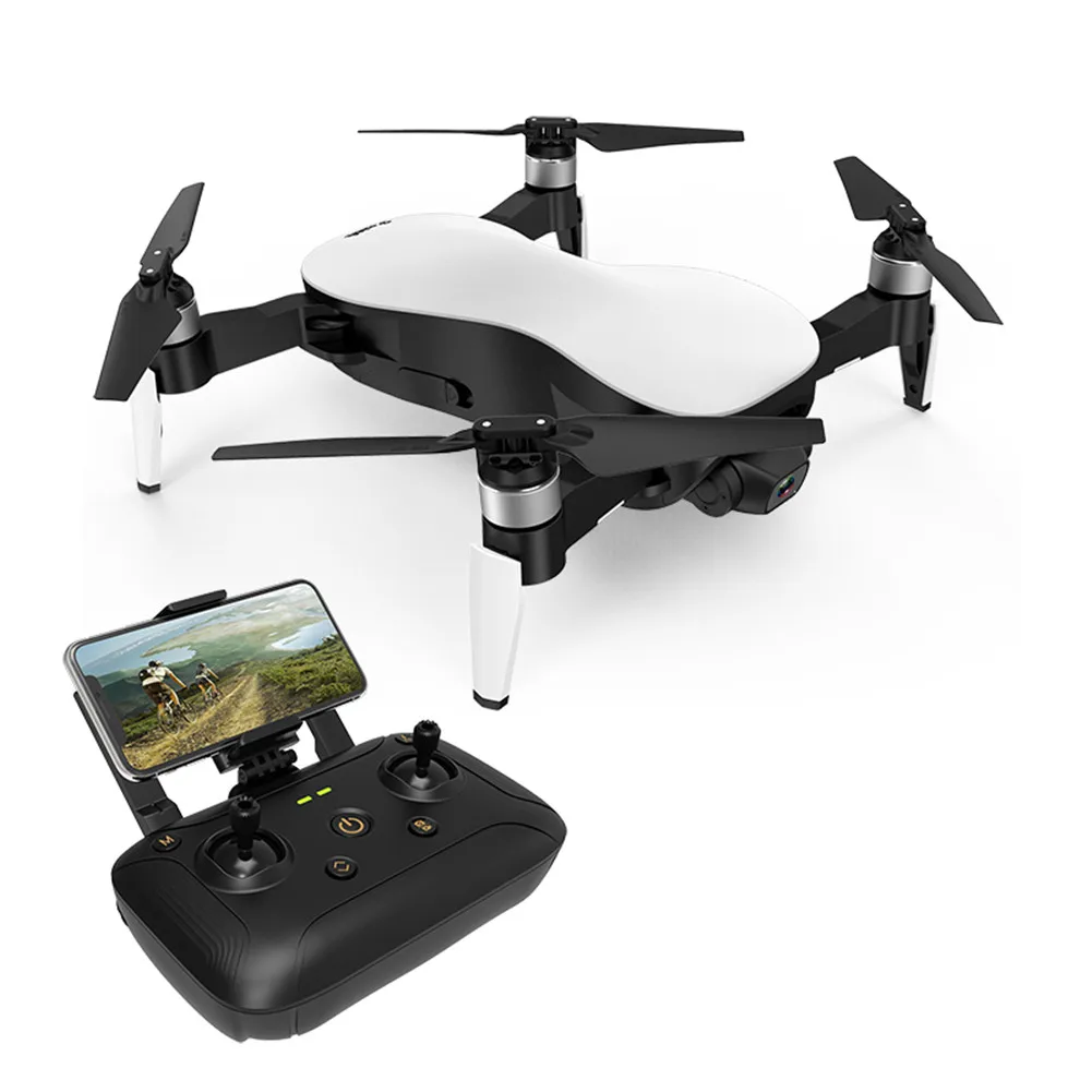 Faith Дрон с GPS 5G WiFi FPV 1080P HD камера бесщеточный оптический поток RC Квадрокоптер 1200 метров или более полый Кубок 11,4 в 3 оси - Цвет: 4K 2 battery