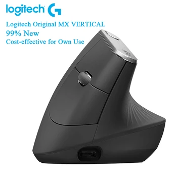

Logitech 99 New MX Vertical Bluetooth Wireless Mouse Unifying 2.4GHz Ergonomics Vertical Mouse for Laptop Desktop PC Office