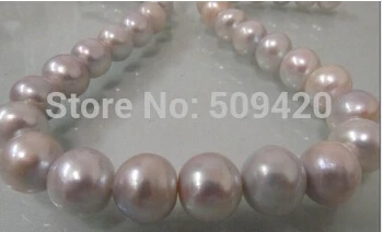 free shipping &gt&gt&gt18&quot12-13mm Australian south sea silver white pearl necklace 14K | Украшения и аксессуары