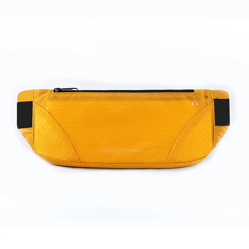 Спорт на открытом воздухе поясная Сумка беговая сумка для телефона Ультра-светильник большой емкости Водонепроницаемый Личная альпинистская многофункциональная сумка - Цвет: Yellow