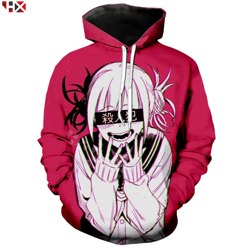 ahegao print hoodies