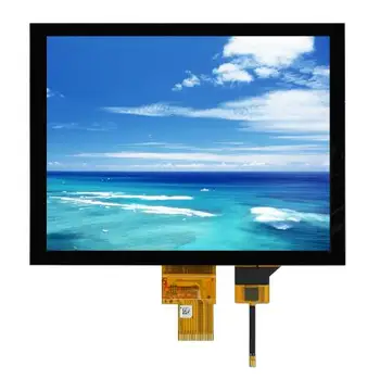 

IPS 8.0 inch HD TFT LCD Capacitive Touch Screen 40P LVDS+I2C Interface 1024*768